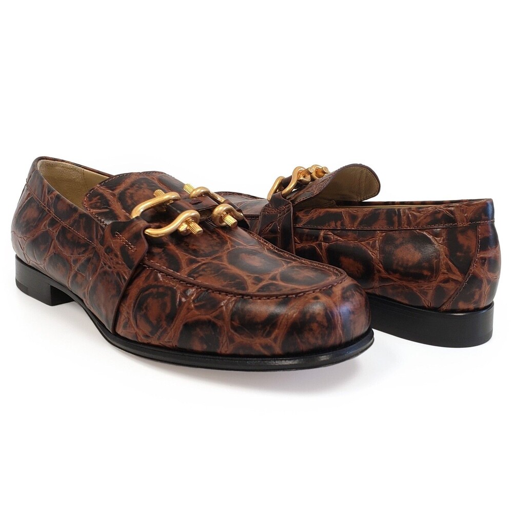 Bottega Veneta Mismatch Pair Monsieur Women Loafer Flats Shoe Right 39 Left 38.5